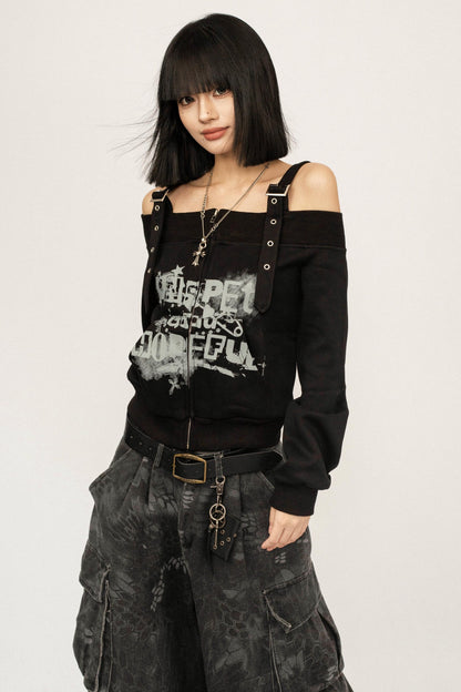 Black Base Top Short T-Shirt