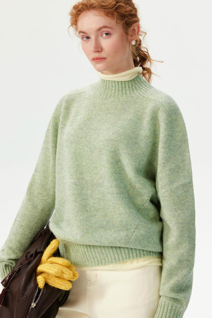 Sheep Wool Retro Knit Sweater