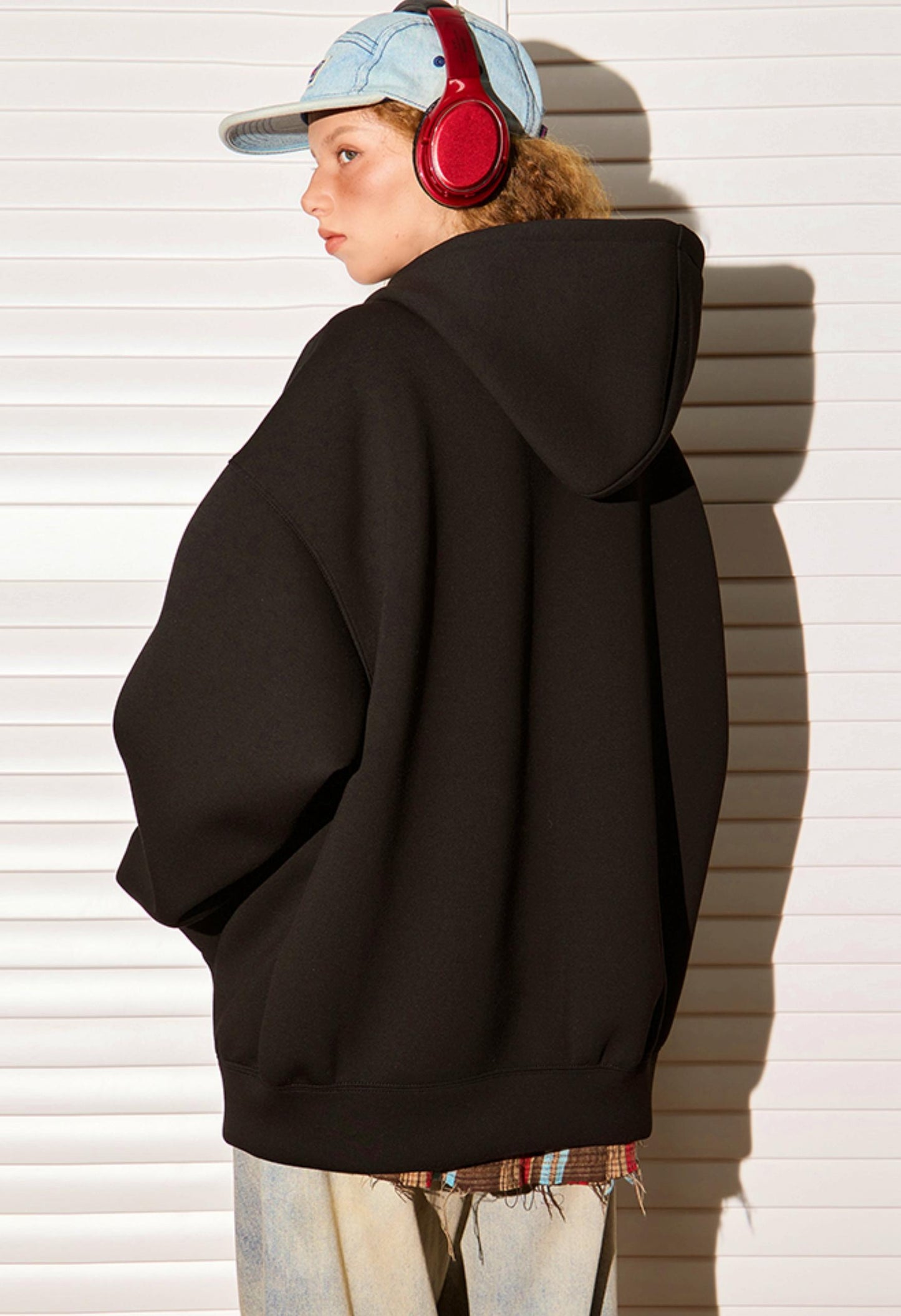 Solid Color Air Layer Jacket