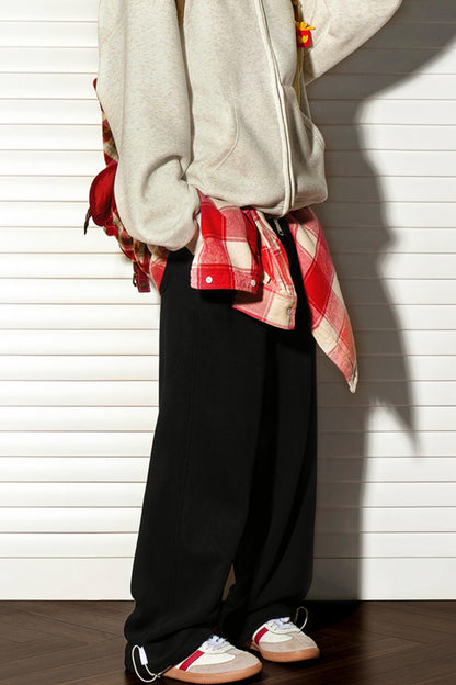 Spring Wide-Leg Casual Sweatpants