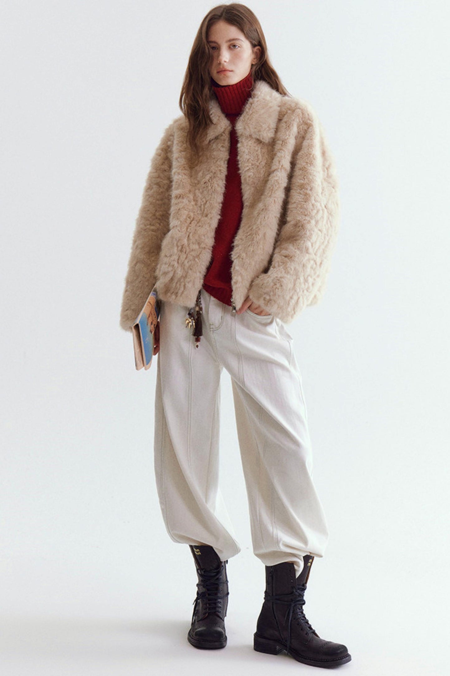 Light Luxury Faux Fur Jacket