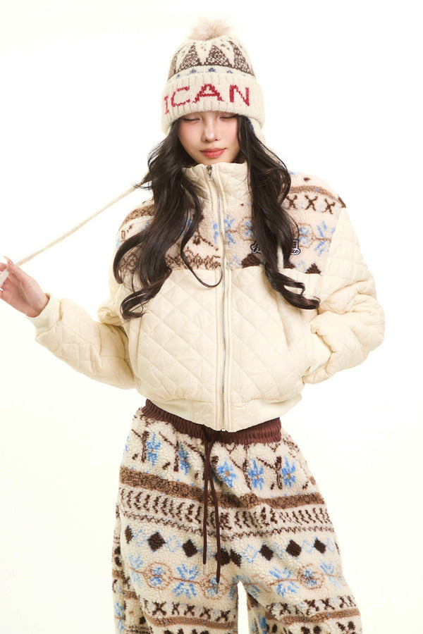 Loose Hooded Warm Cotton Jacket