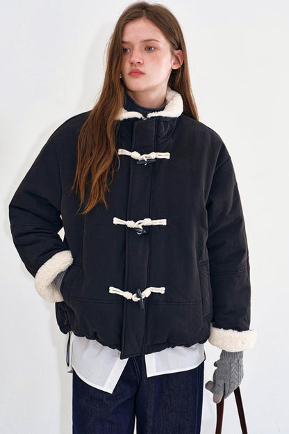 Frosted Faux Lamb Wool Jacket