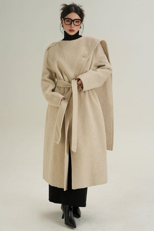 Double-Sided Wool Coat