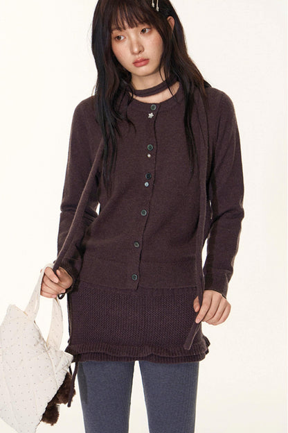 Autumn Lace-Up Short Skirt