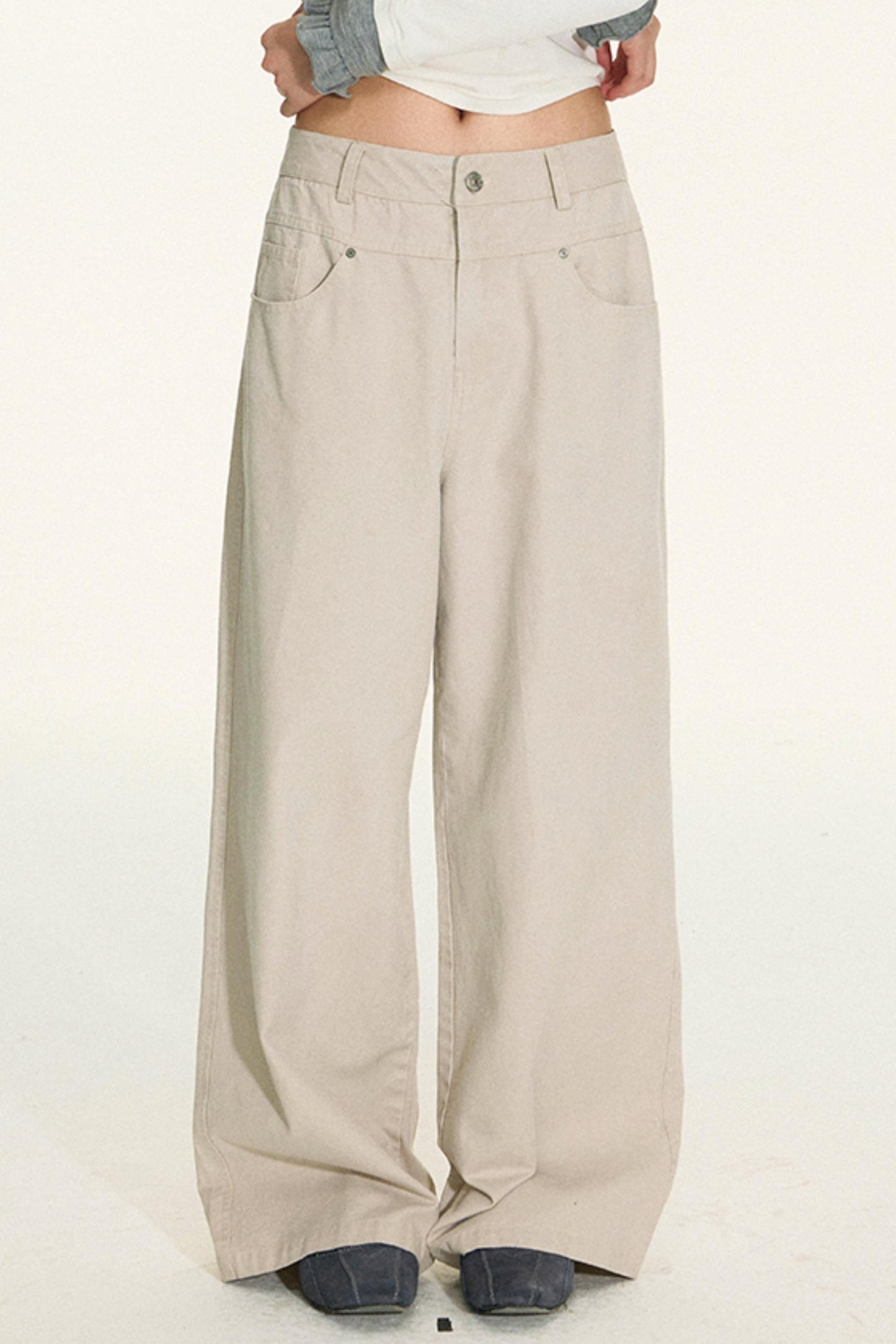 Graphite Retro Cargo Pants