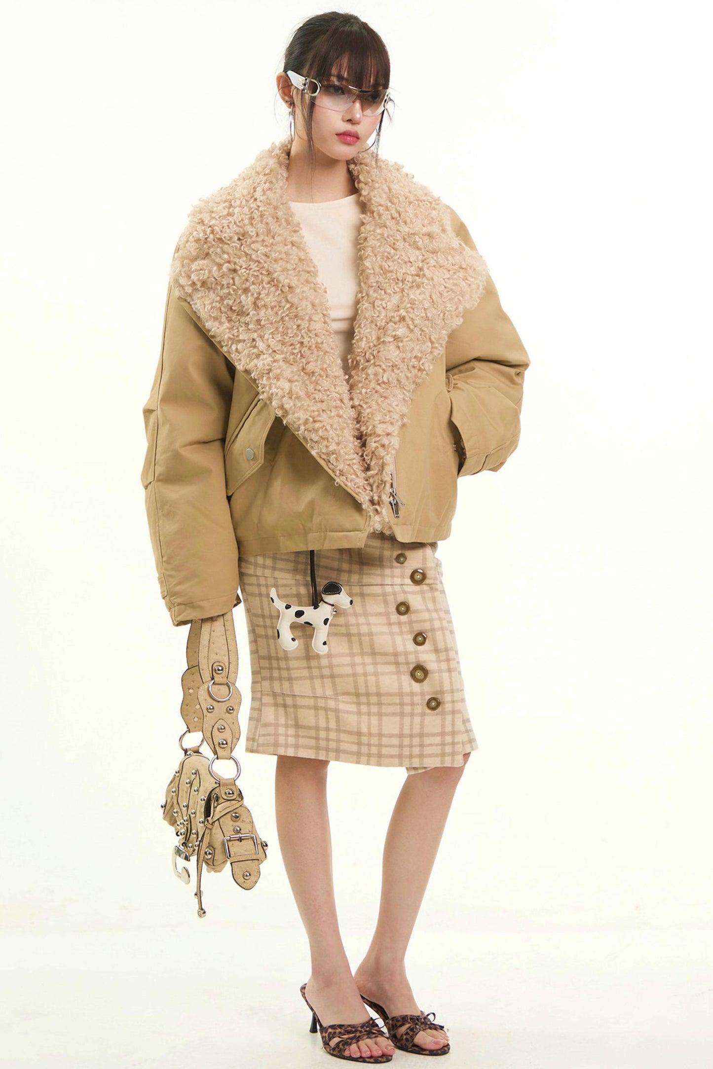 American Retro Lamb Wool Jacket