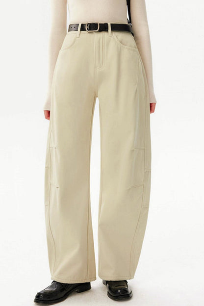 American-Style Fleece-Lined Jeans