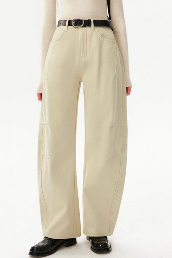 American-Style Fleece-Lined Jeans