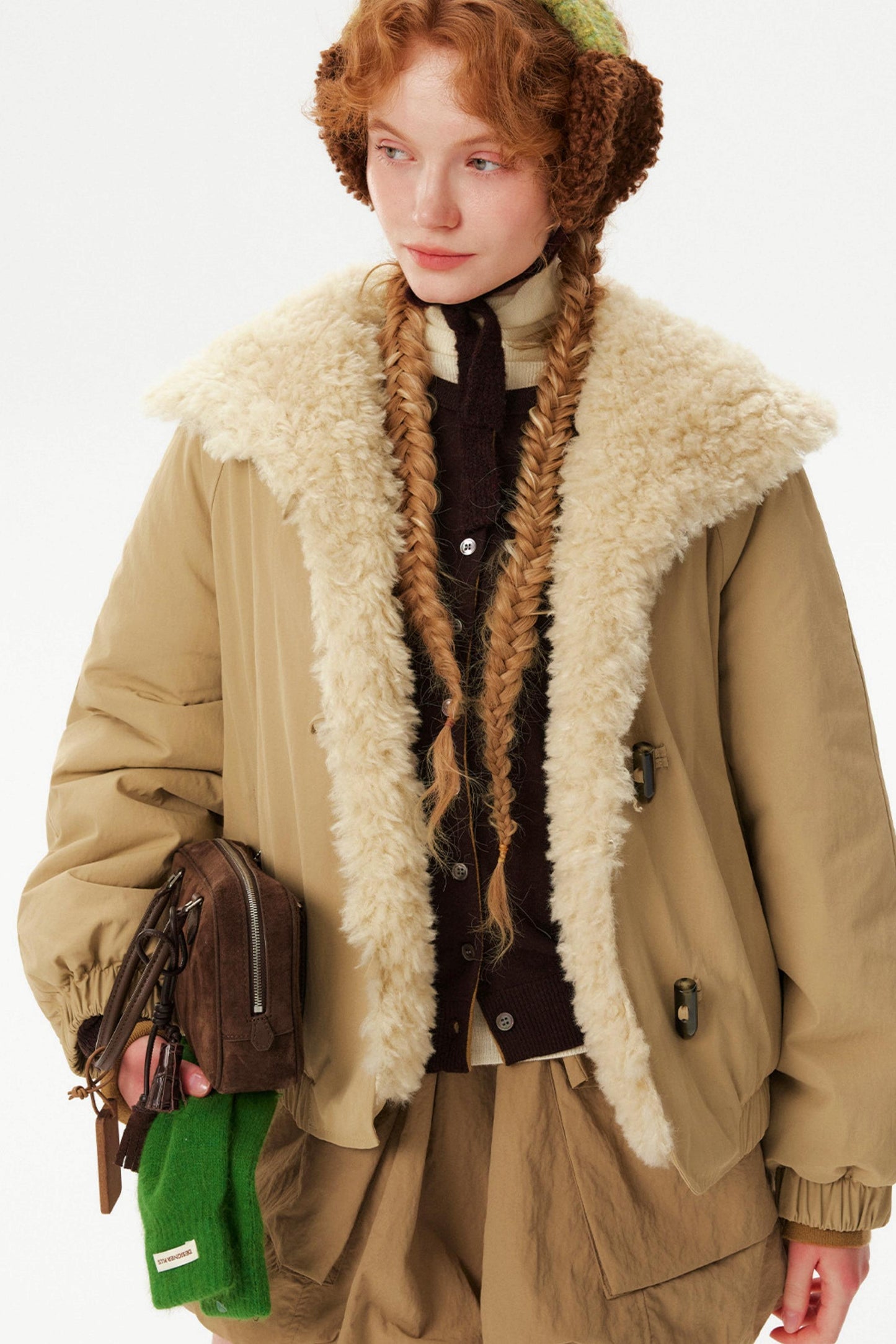 Wool Fine-Knit Winter Gloves