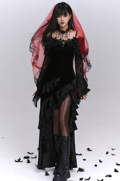 One-Shoulder Camisole Dress