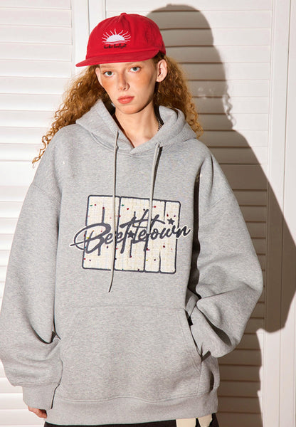 Trend Embroidered Hoodie