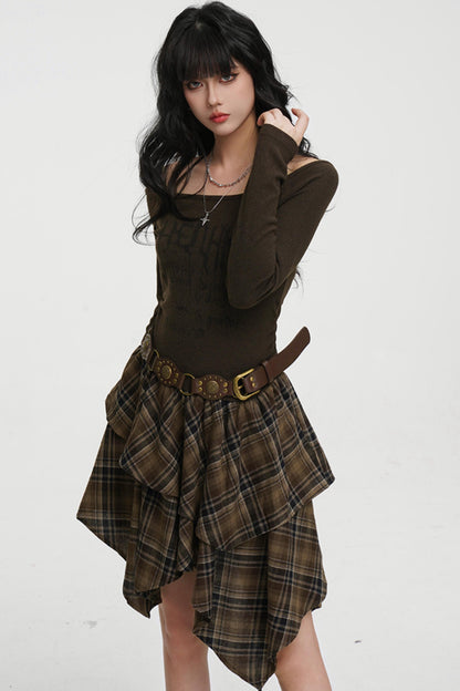 Hot Girl Off-Shoulder Party Dress