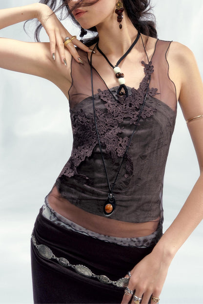 Dragons Breath Lace Top Set