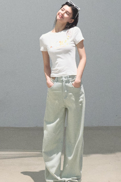 Skin-friendly Crewneck T-Shirt