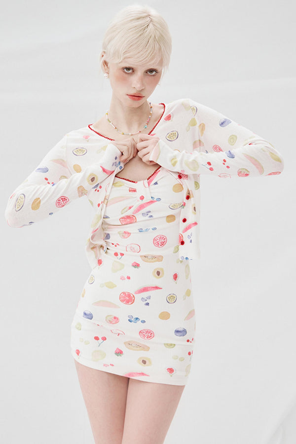 Summer Halter & Cardigan Set-Up