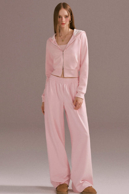 Spice Girl Hooded Knitted Cardigan Set-Up