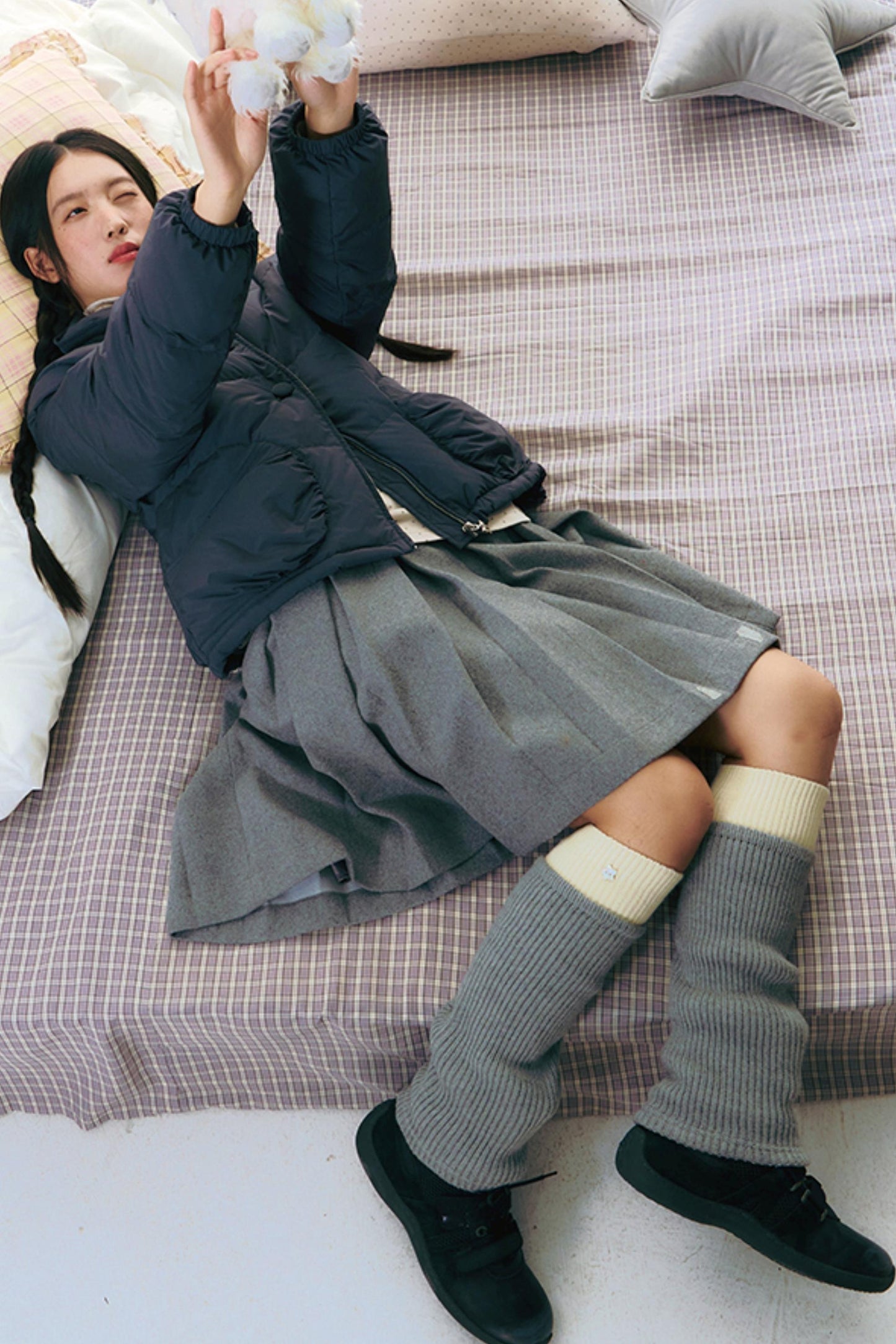 Winter Curved Pocket Cotton Jacket