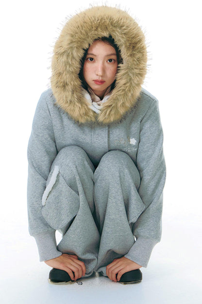 Embroidered Cotton Jacket Set-Up