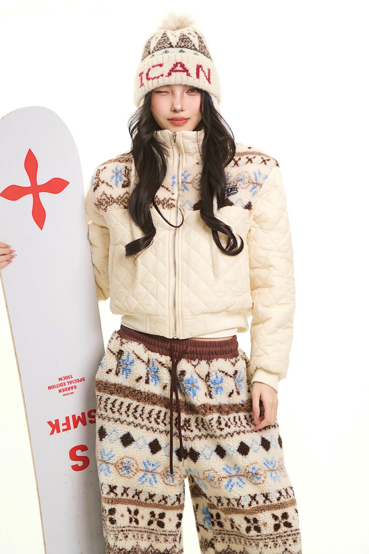 Loose Hooded Warm Cotton Jacket