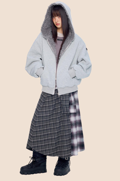 Reversible Faux Shearling Jacket