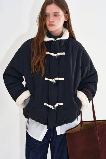 Frosted Faux Lamb Wool Jacket