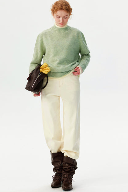 Sheep Wool Retro Knit Sweater