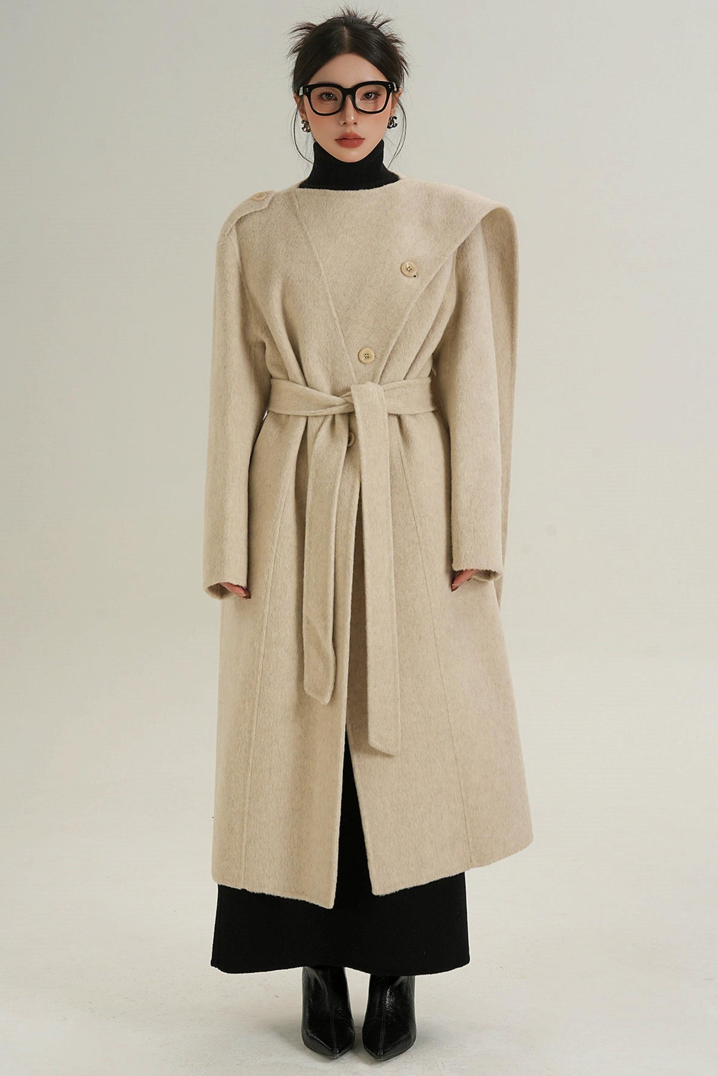 Double-Sided Wool Coat
