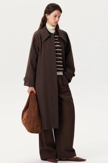 Autumn Tie-Up Trench Coat