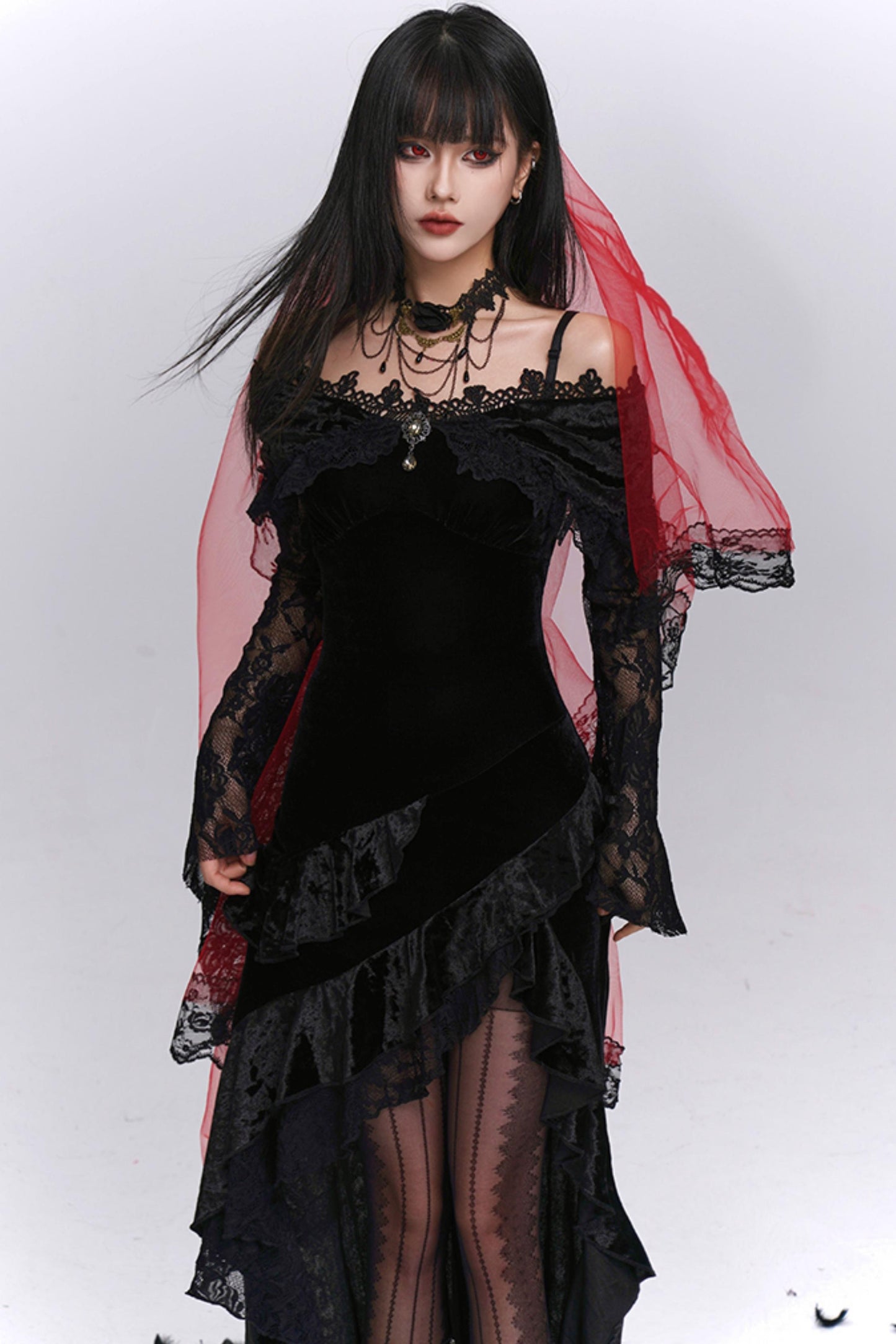 One-Shoulder Camisole Dress