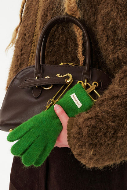 Wool Fine-Knit Winter Gloves