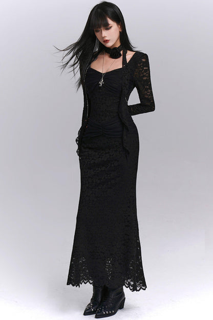 Giant Black Hip Dress