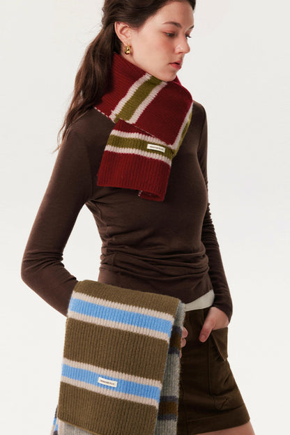 Winter Atmosphere Wool Scarf