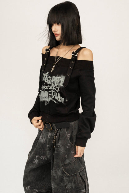 Black Base Top Short T-Shirt