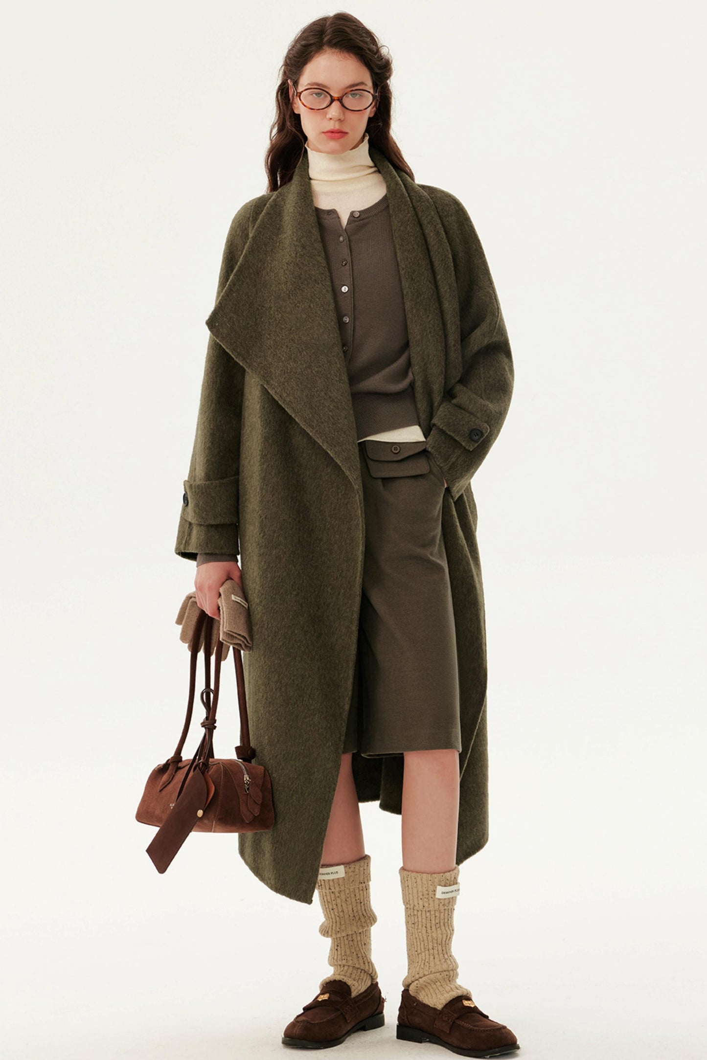 Millard Woolen Bathrobe Coat