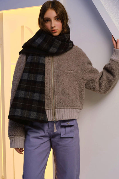 Plaid Prelude Wool Scarf