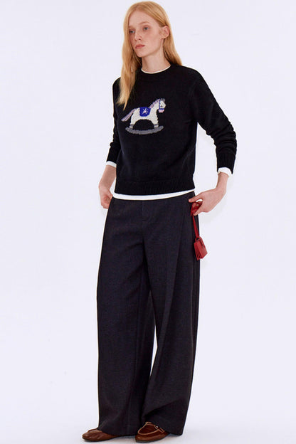 Year of the Horse Jacquard Sweater