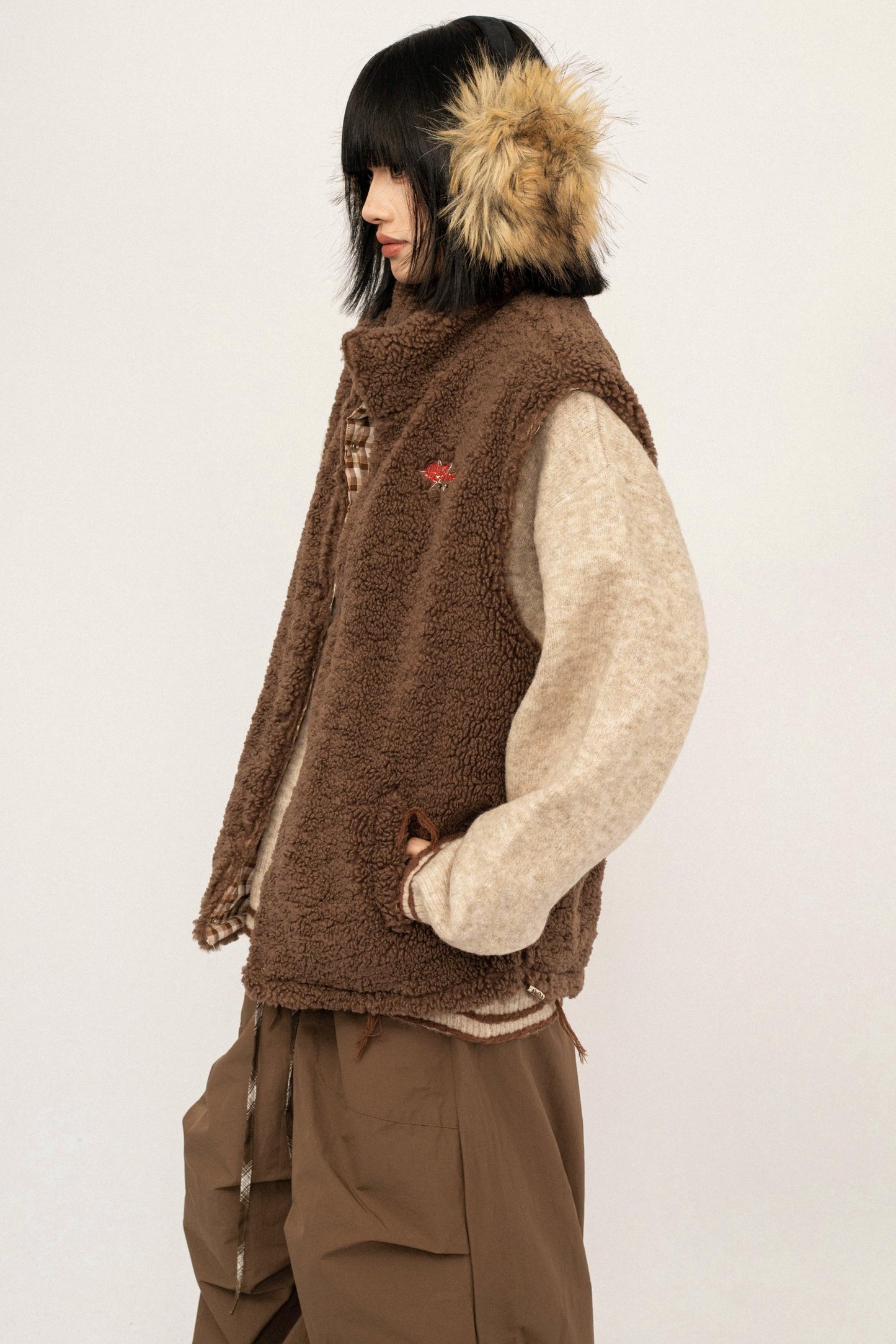 Retro Plaid Quilted Jacket