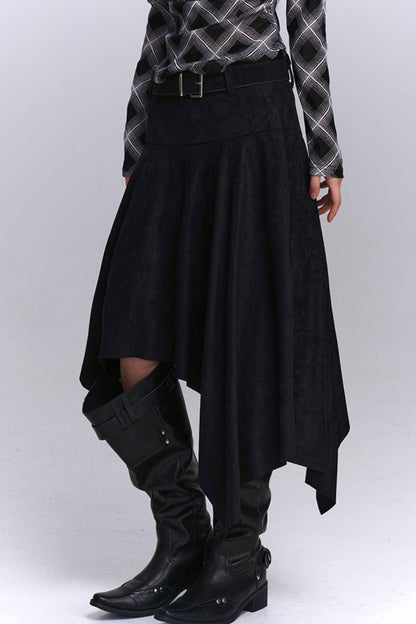 Autumn Suede Skirt