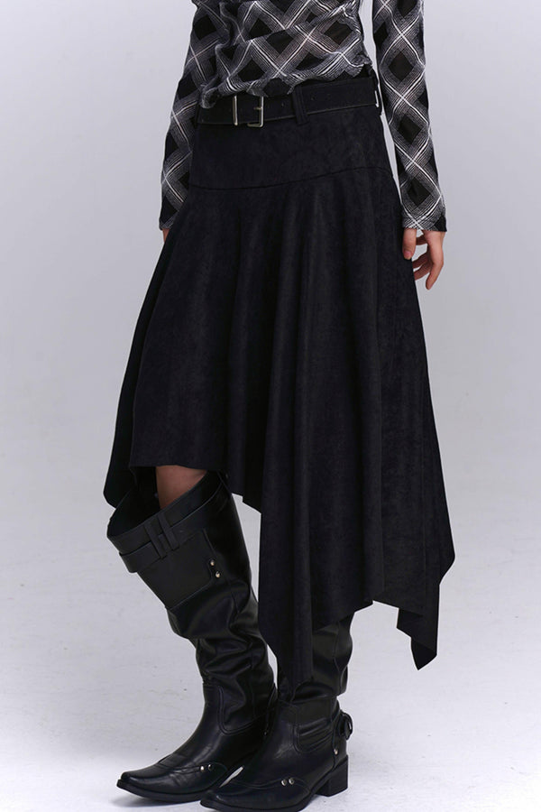 Autumn Suede Skirt