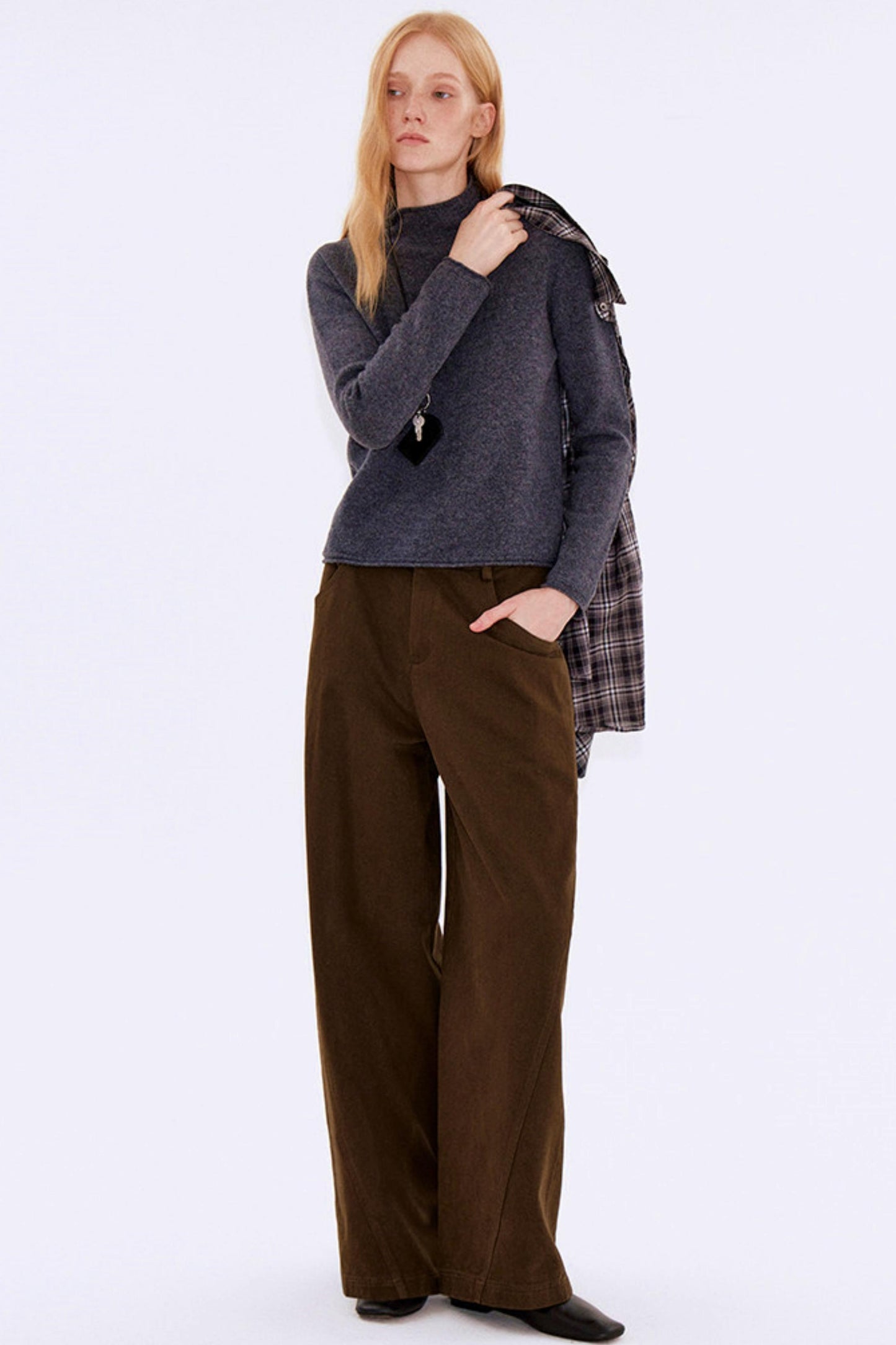 Coarse Twill Brushed Pants