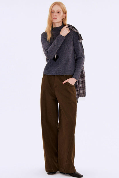 Coarse Twill Brushed Pants