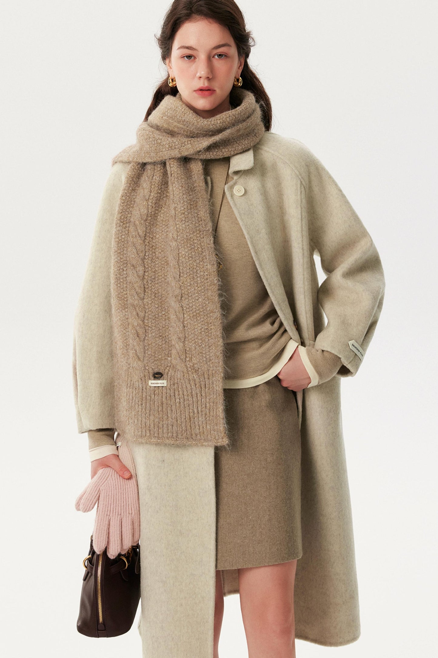 Doll Collar Wool Coat