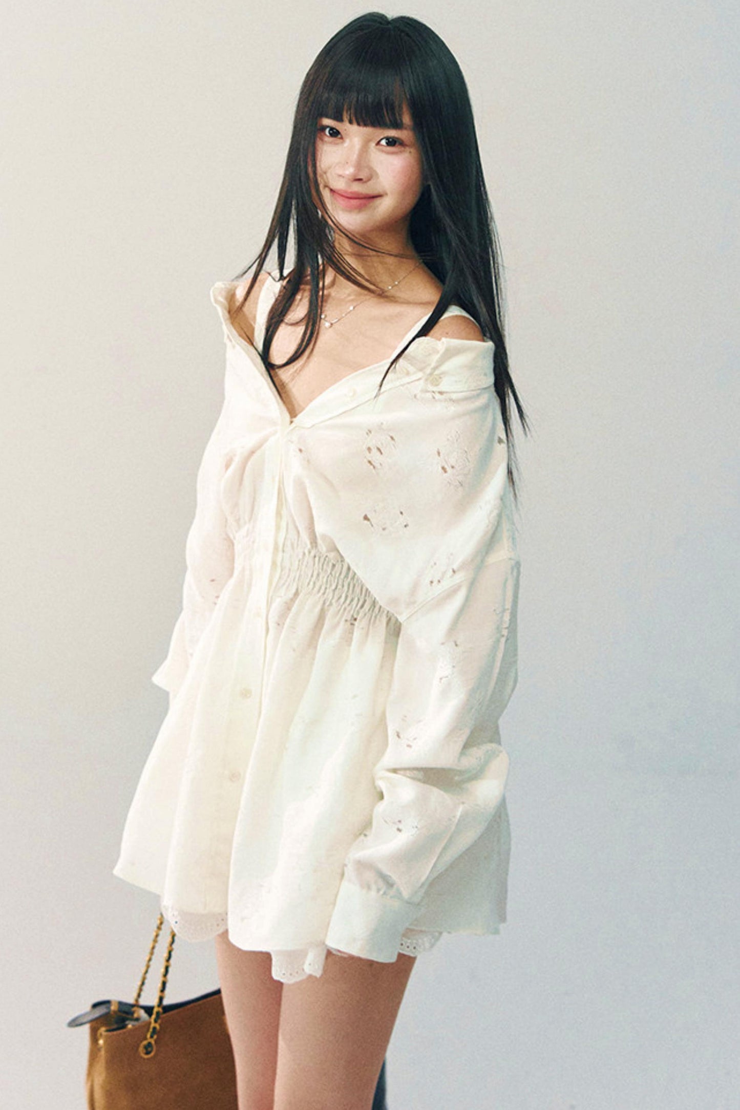 Off-Shoulder Lace Dress