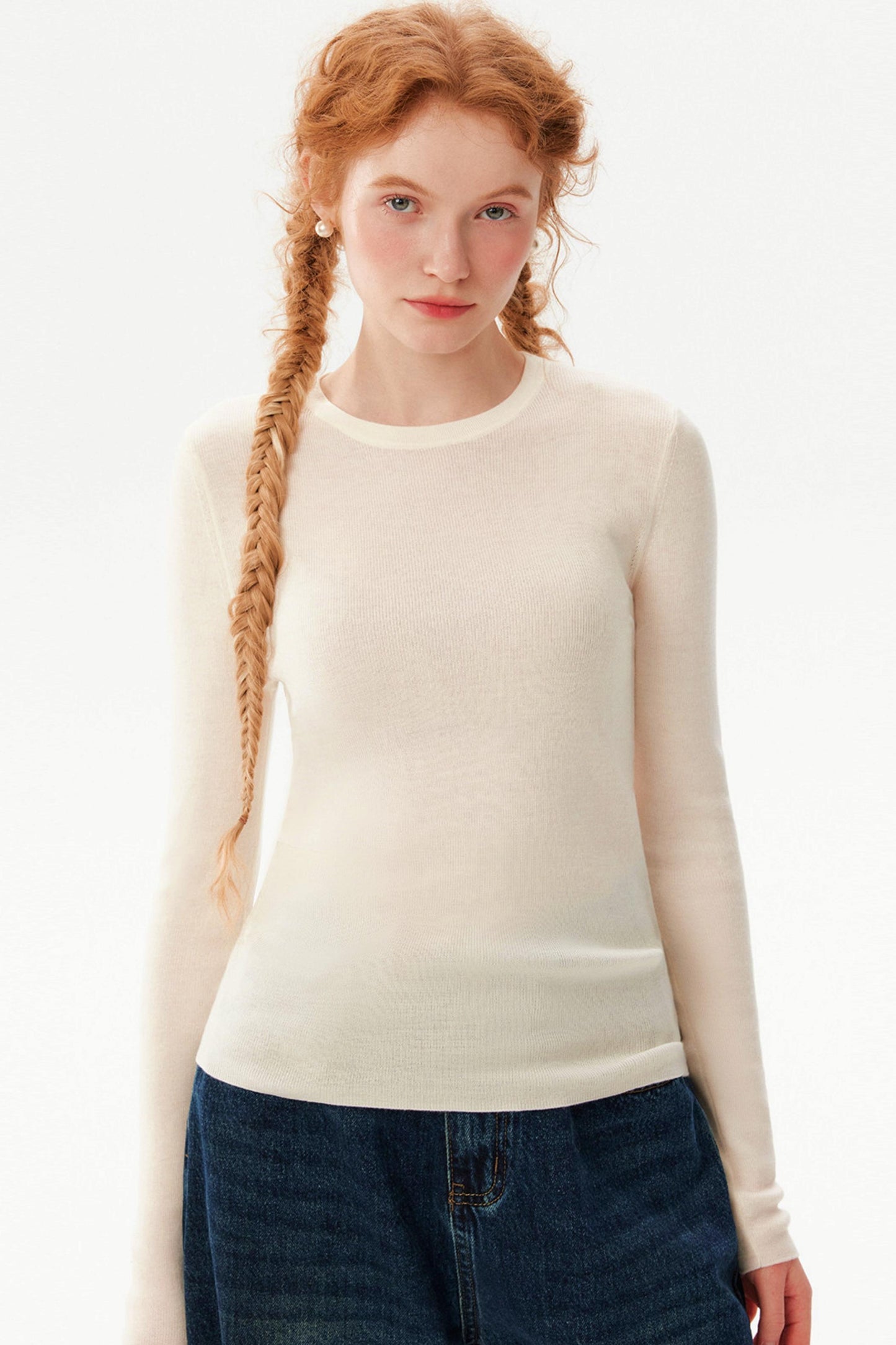 Multi-Color Misty Wool Sweater