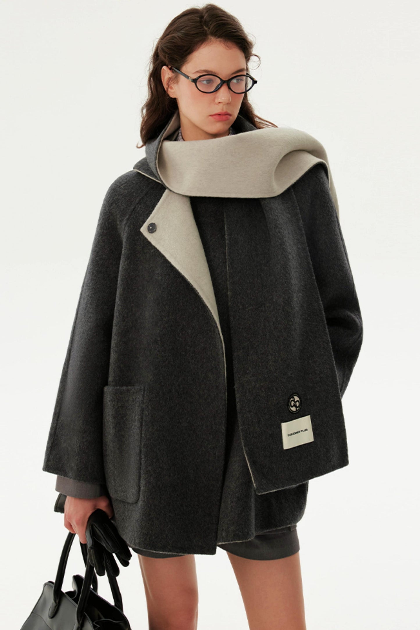 Gray Tweed Coat