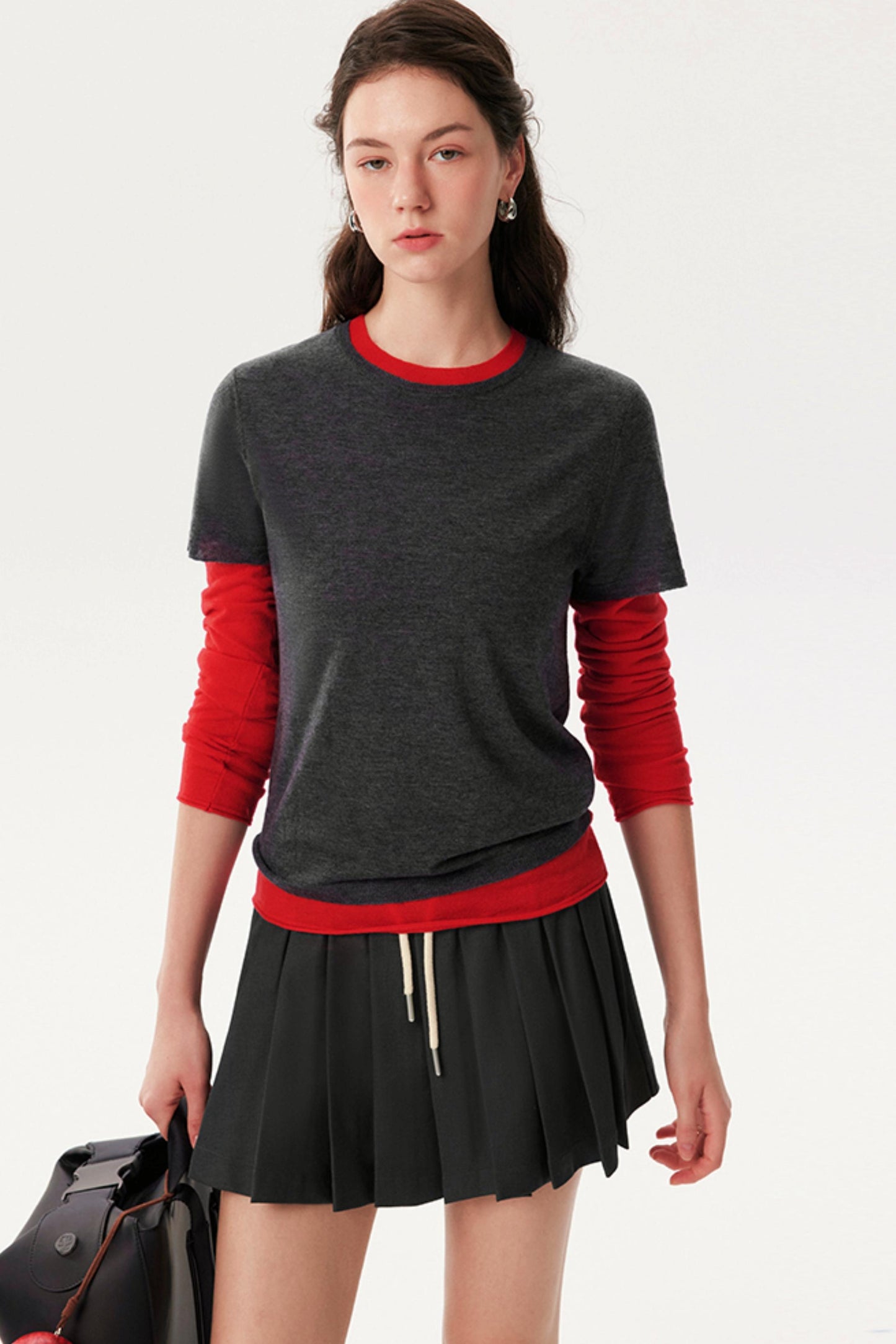 Sheep Wool Long-Sleeved T-Shirt