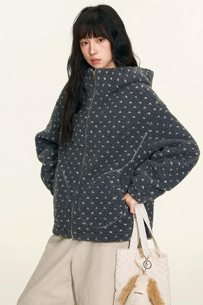 Rabbit Polka Dot Lambswool Jacket