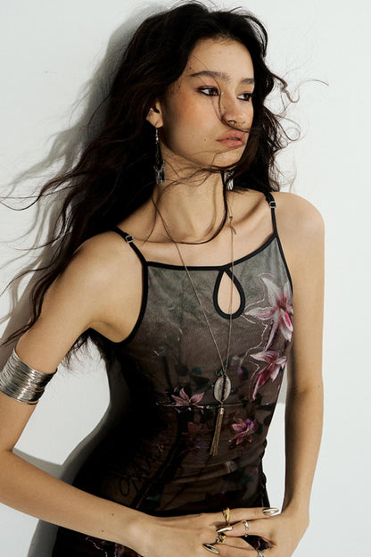 Zen Double Orchid Dress