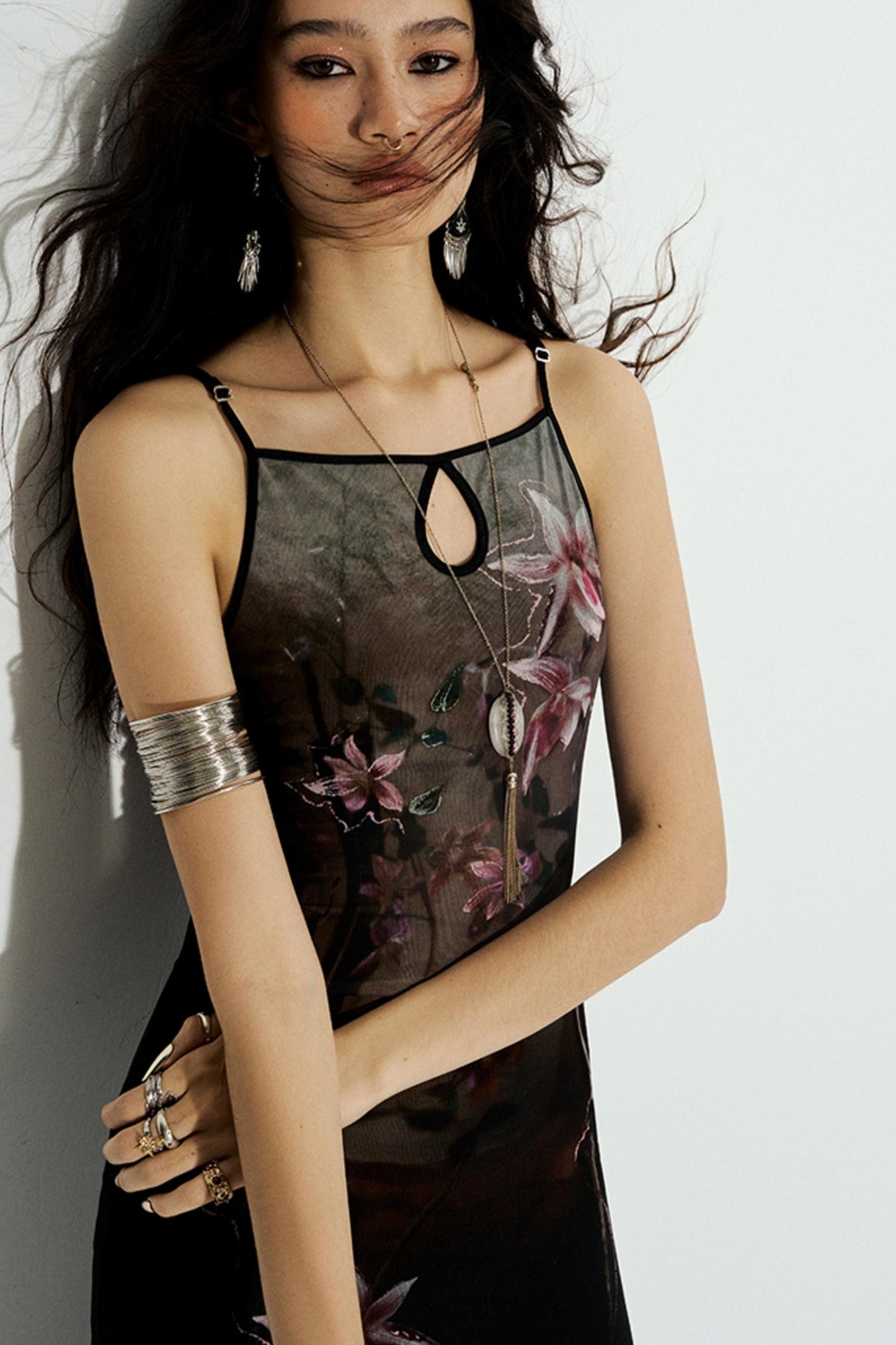 Zen Double Orchid Dress